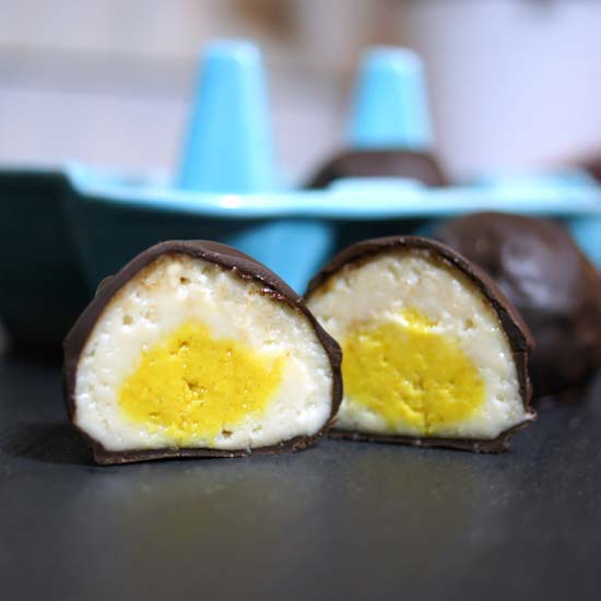 Easy Vegan & Paleo Cadbury Creme Eggs: Healthy Homemade Recipe